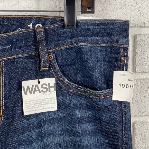 Gap 1969 Women's Always Skinny NWT Topaz Wash Blue Denim Jeans Size 10 - Picture 5 of 13